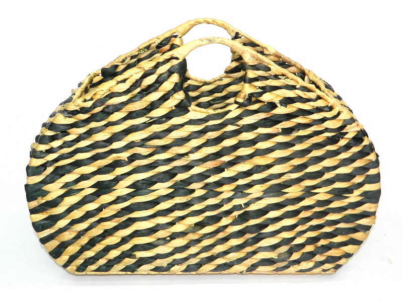 Rectangular water hyacinth magazine holder 